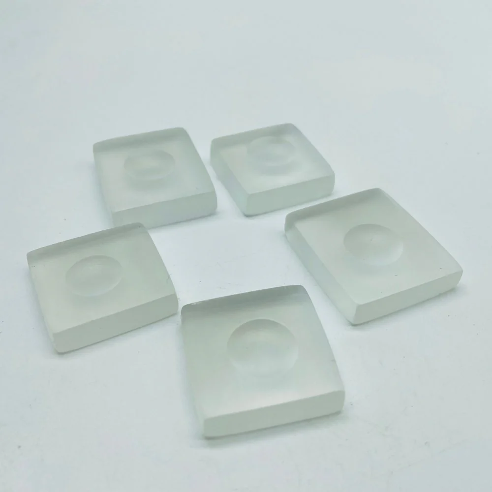 Small Square&Heart Selenite Sphere Stand Base Wholesale - Image 3