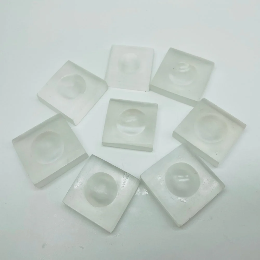 Square Selenite Sphere Stand Base Wholesale - Image 3
