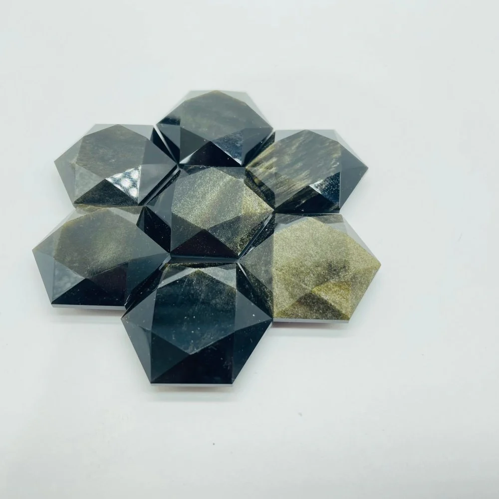 Star Of David Crystals Quartz Wholesale Fire Quartz Gold Sheen Obsidian - Image 3