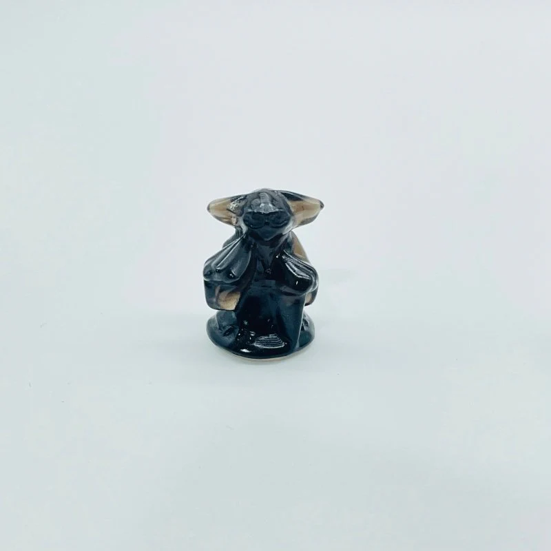 Star Wars Mini Black Obsidian Carving Wholesale Death Star Baby Yoda Starfighter - Image 2