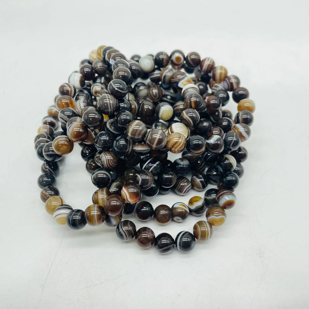Stripe Agate Bracelet Crystal Wholesale - Image 4