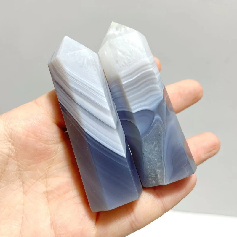 Stripe Agate Tower Points Wholesale