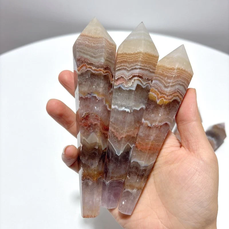 Stripe Agate Scepter Magic Wand Wholesale - Image 2
