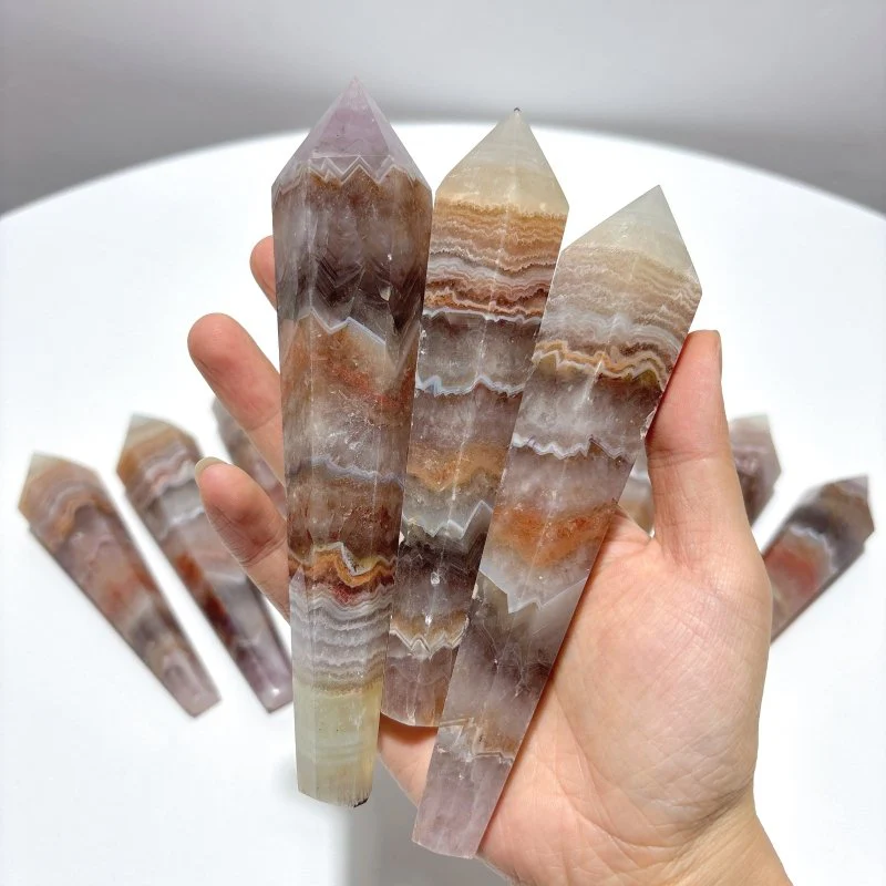 Stripe Agate Scepter Magic Wand Wholesale - Image 3