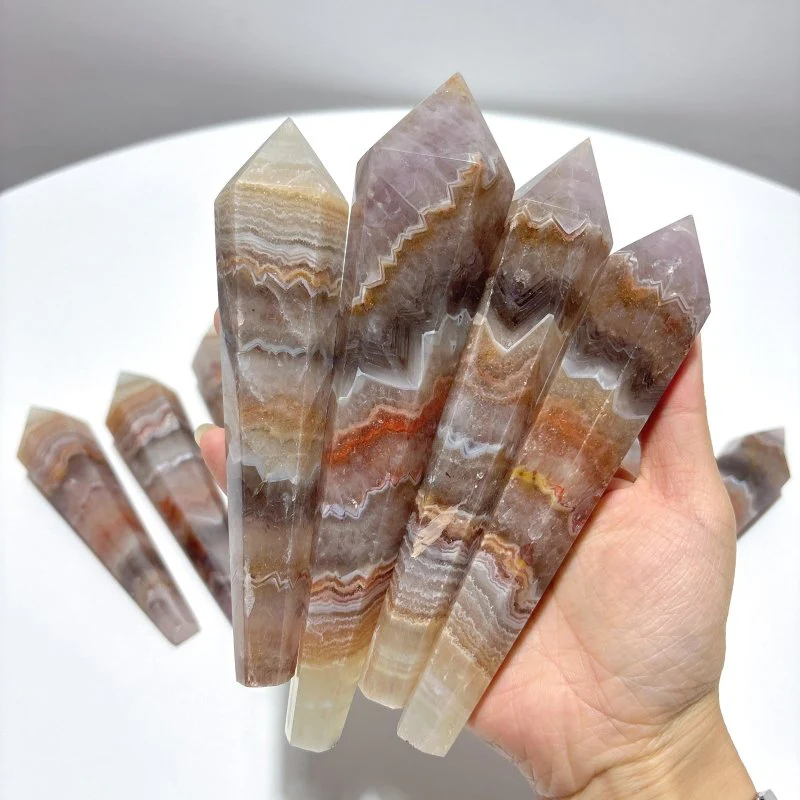 Stripe Agate Scepter Magic Wand Wholesale - Image 4