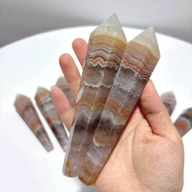 Stripe Agate Scepter Magic Wand Wholesale - Image 5