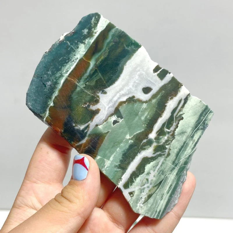 Stripe Moss Agate Slab Wholesale - Image 4