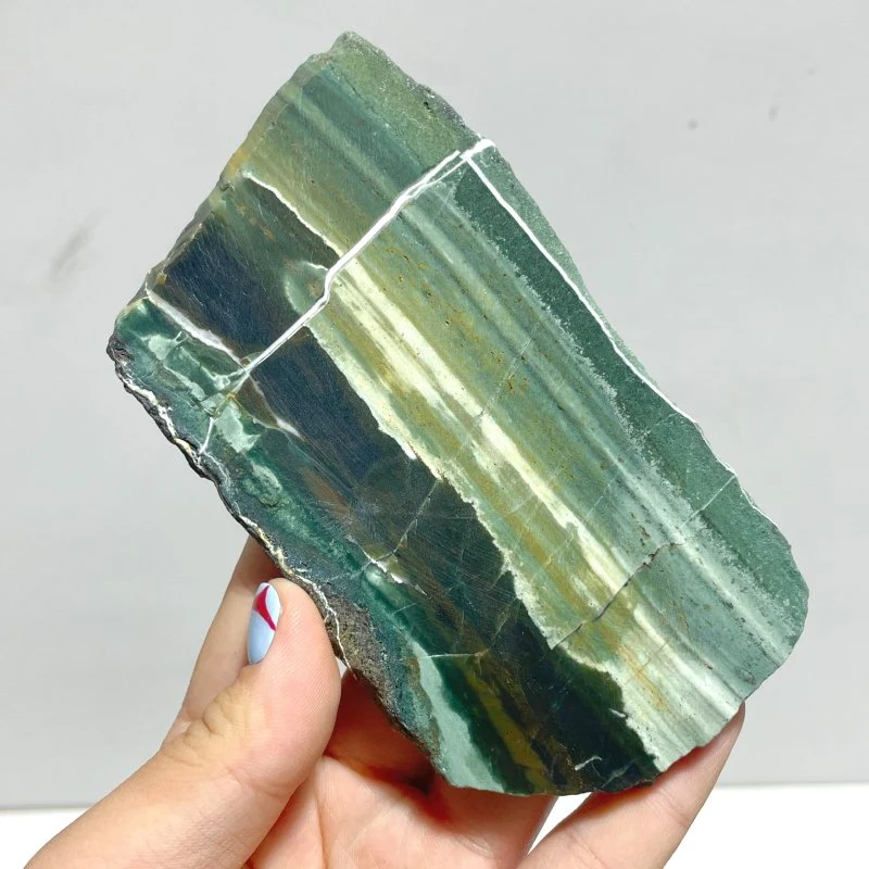 Stripe Moss Agate Slab Wholesale - Image 5