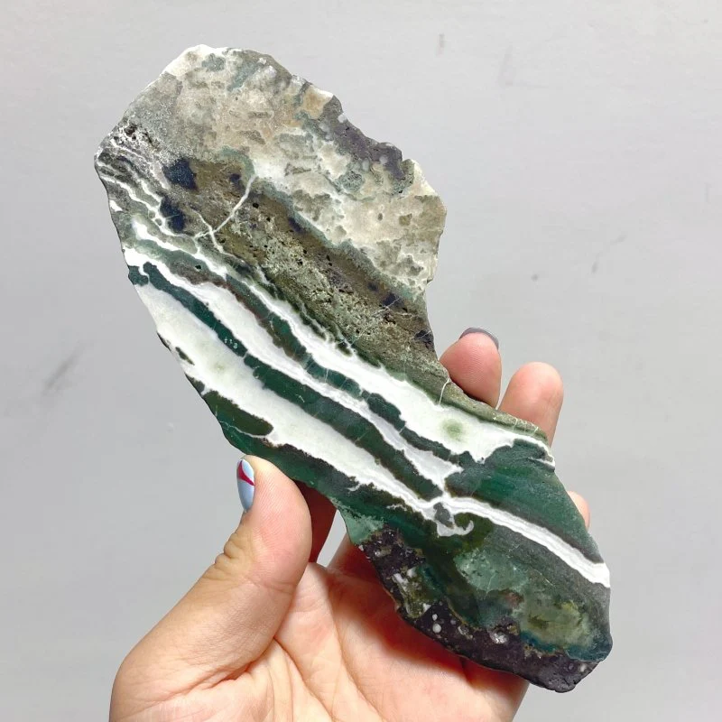 Stripe Moss Agate Slab Wholesale - Image 7