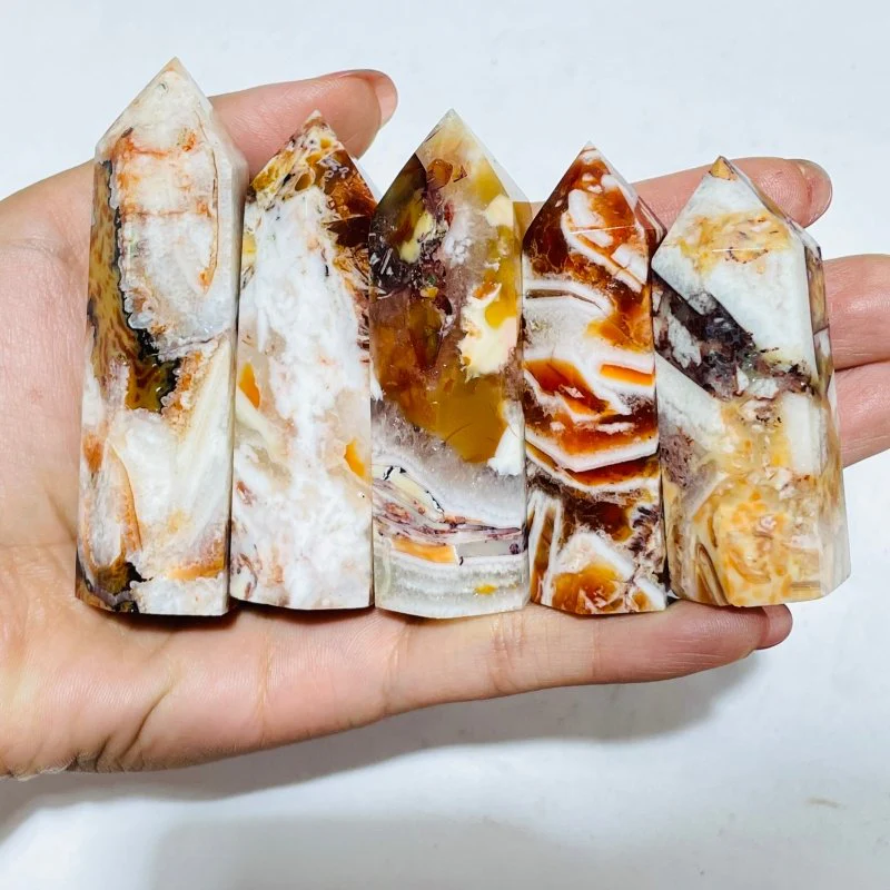 Stripe Quartz Points Tower Wholesale - Image 2