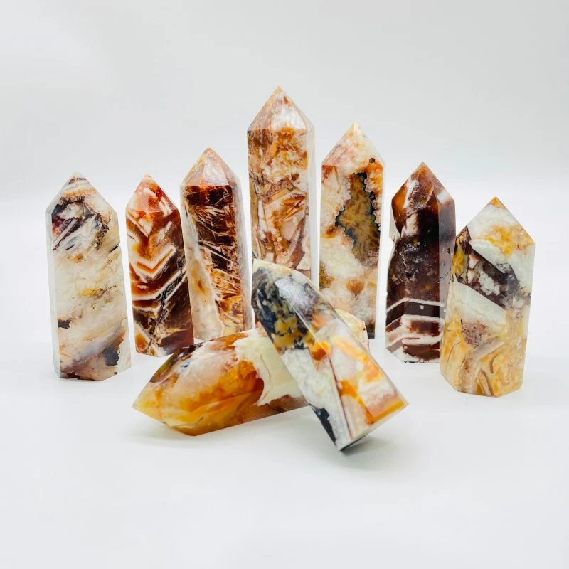 Stripe Quartz Points Tower Wholesale - Image 3