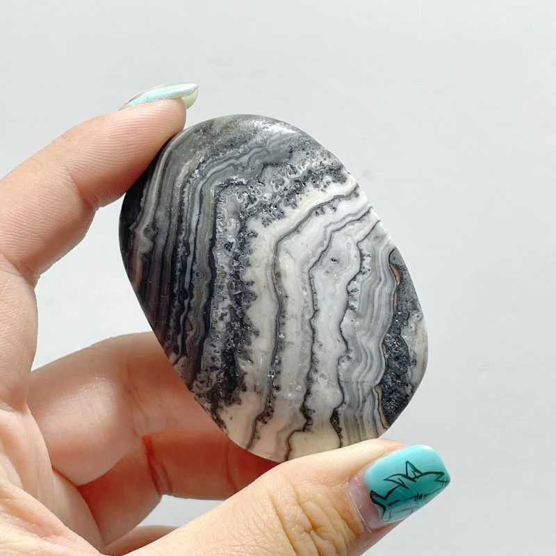 Stripe Yellow Calcite&Grey Calcite Palm Wholesale - Image 4