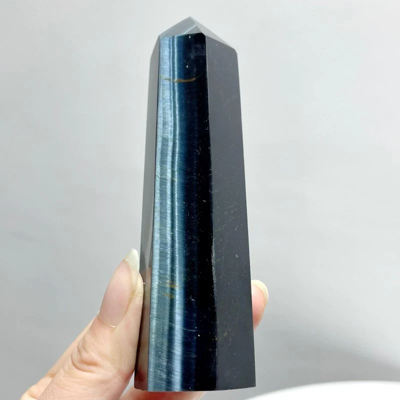 20 Pieces Fat Blue Tiger Eye Tower Points - Image 3