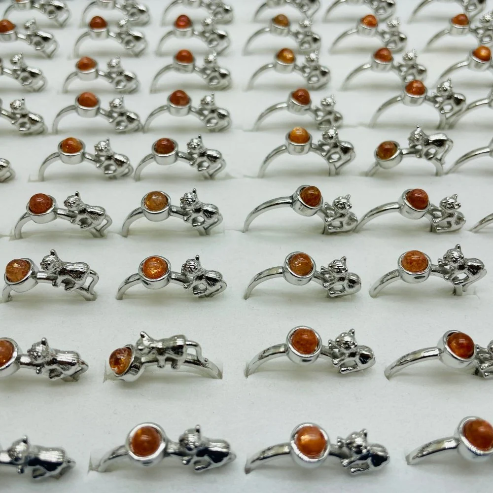 Sunstone Cat Ring Wholesale - Image 3