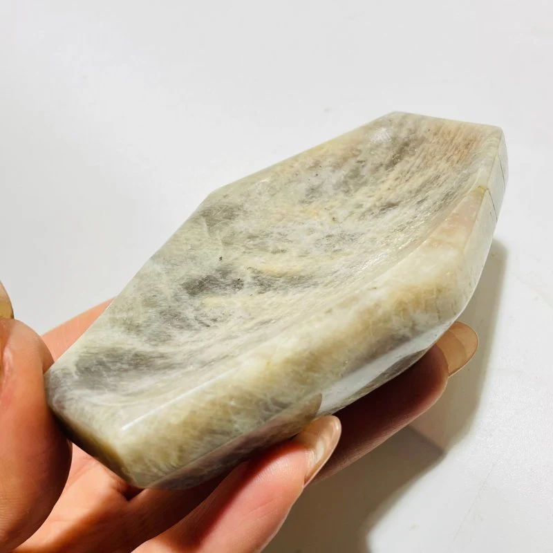 Sunstone Mixed Moonstone Coffin Carving Wholesale - Image 3