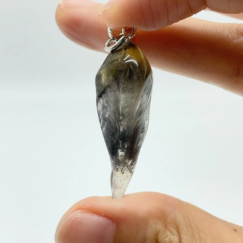 Super 7 Crystal Keychain Wholesale Mixed Citrine Geothite - Image 2