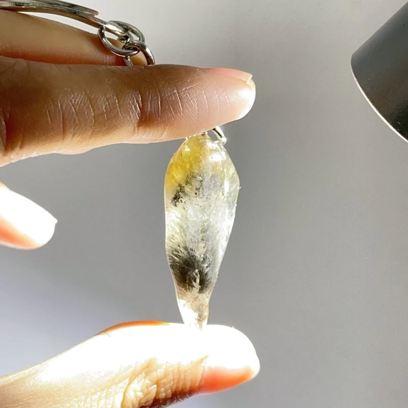 Super 7 Crystal Keychain Wholesale Mixed Citrine Geothite - Image 6
