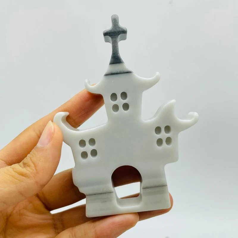 Tai Chi Stone Haunted House Halloween Carving Wholesale - Image 2