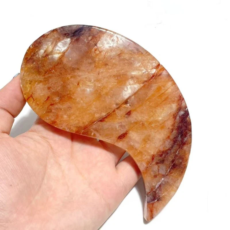 4 Pairs Taijitu Symbol With Stand Clear Quartz Obsidian Sodalite Fire Quartz - Image 3