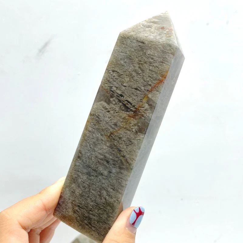 Thousand Layer Garden Quartz Four-sided Point Wholesale - Image 3