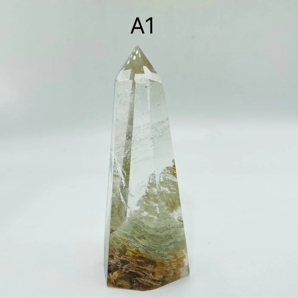 Thousand Layer Garden Quartz lodolite Inclusions Tower - Image 3