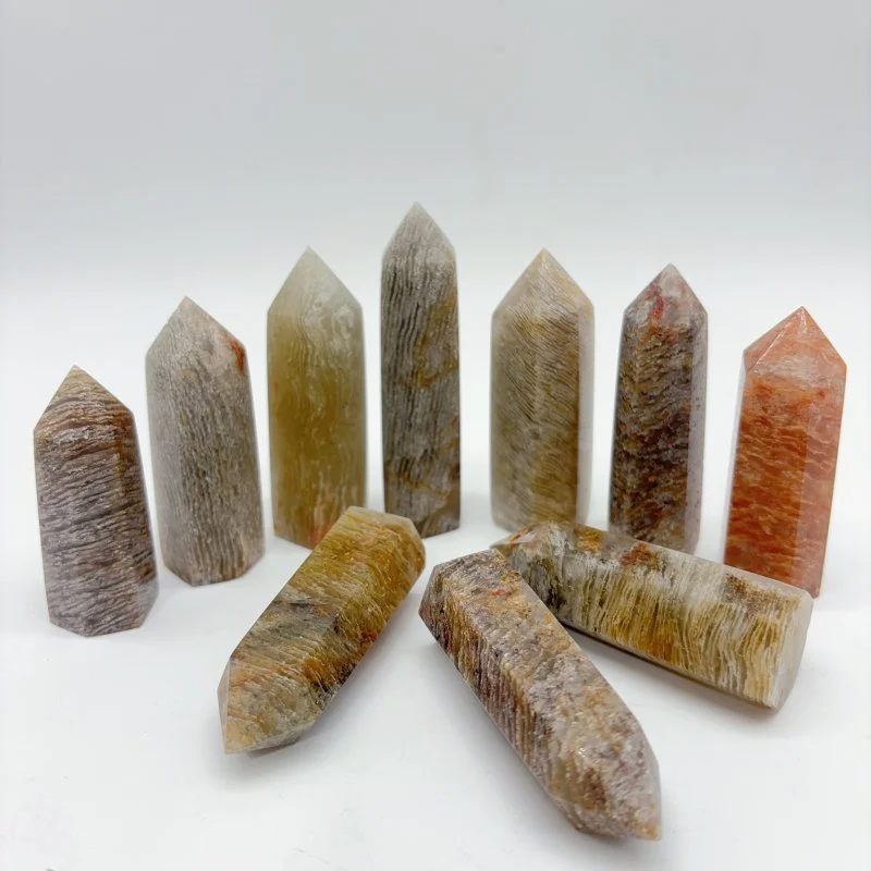Thousand Layer Garden Quartz Tower Points Wholesale - Image 2