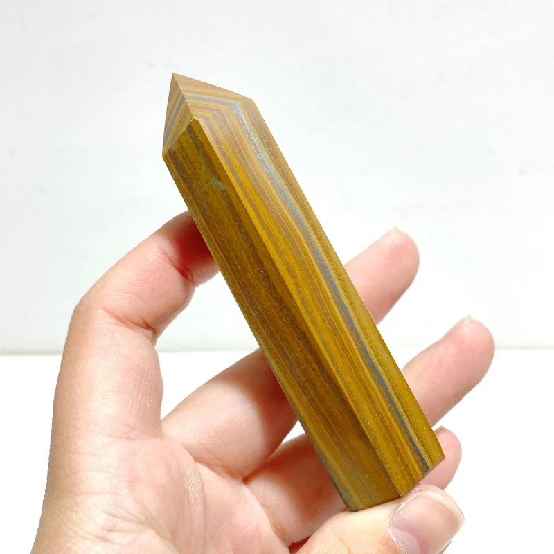 Tiger Eye Stone Mixed Iron Tower Points Wholesale - Image 4
