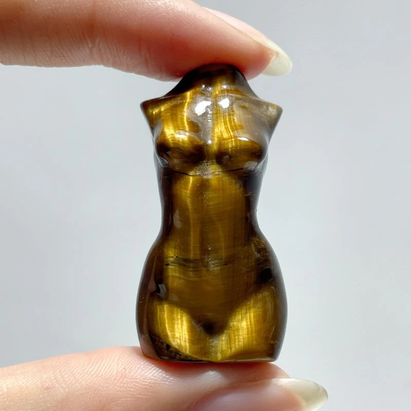 Tiger Eye Goddess Carving Wholesale - Image 3