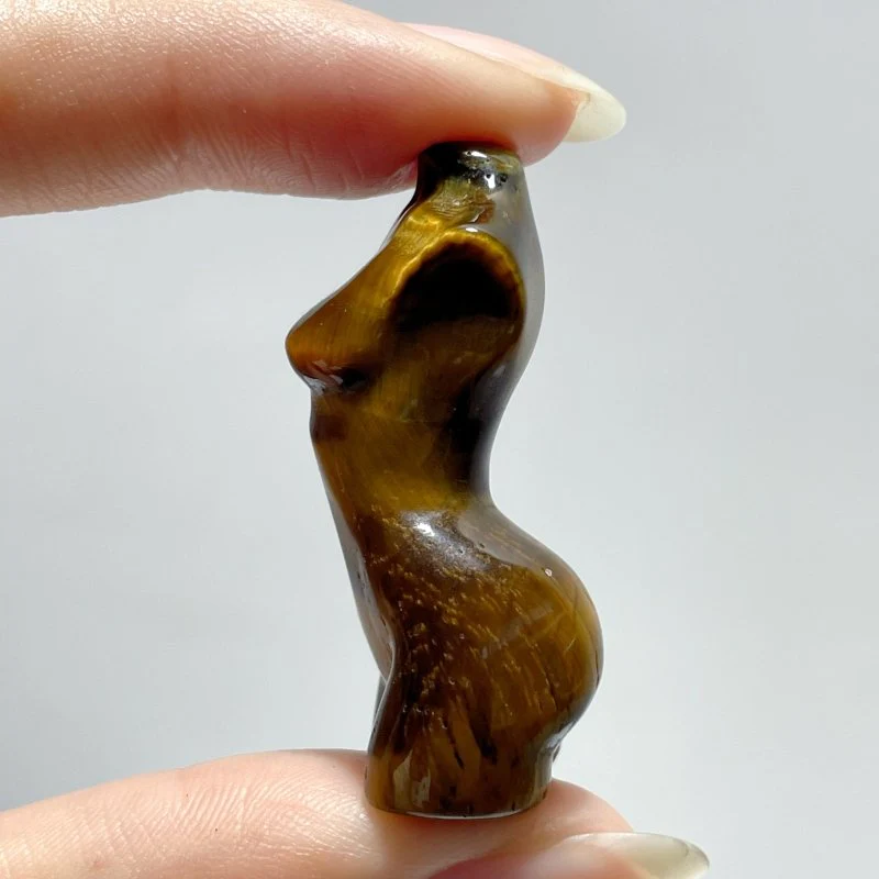 Tiger Eye Goddess Carving Wholesale - Image 8
