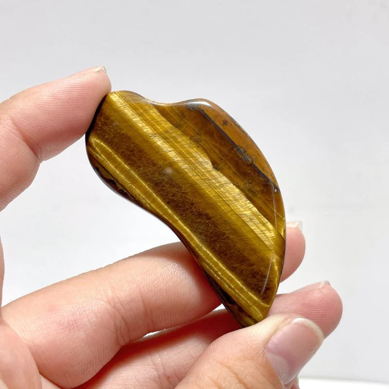 Tiger Eye Gua Sha Facial Tool For SPA Wholesale - Image 2