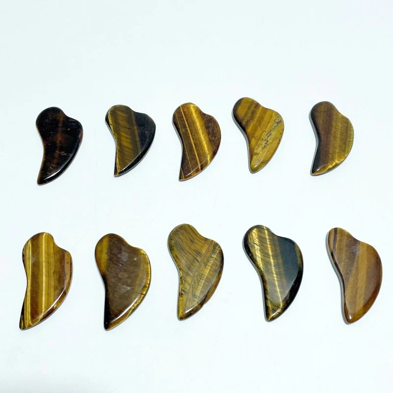 Tiger Eye Gua Sha Facial Tool For SPA Wholesale - Image 3