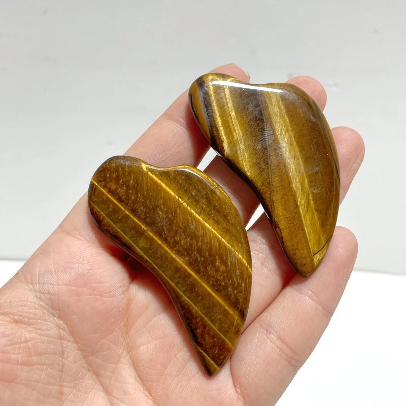 Tiger Eye Gua Sha Facial Tool For SPA Wholesale - Image 4