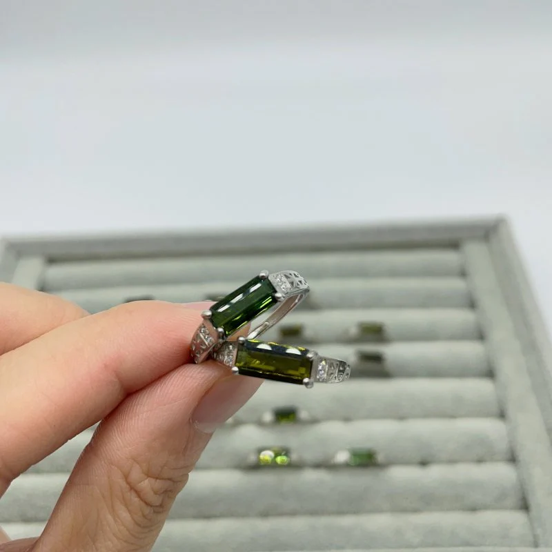 18 Pieces Sterling Silver High Grade Tourmaline Ring - Image 2