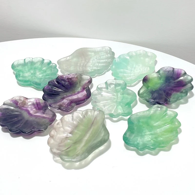 Fluorite Shell Beautiful Shallow Bowl Wholesale - Image 2
