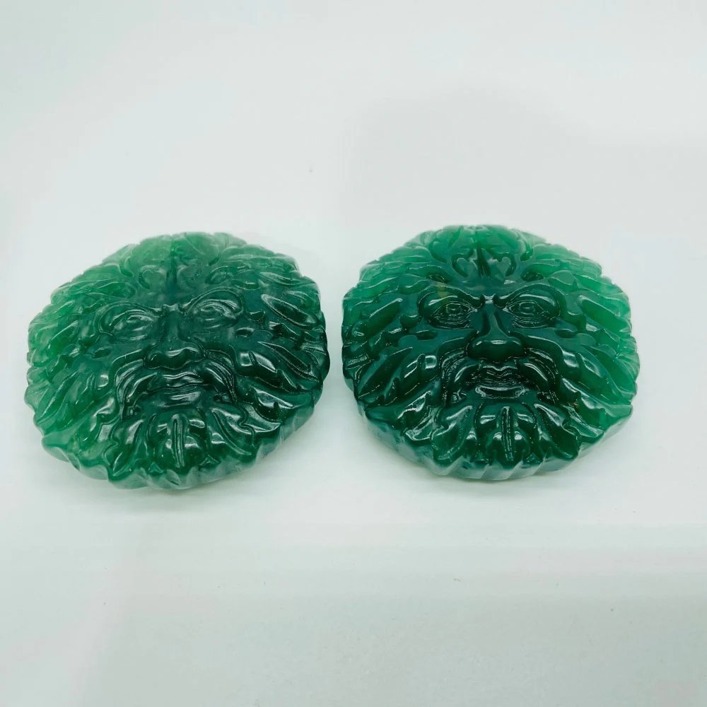 Treebeard Carving Stone Wholesale Green Aventurine Gold Obsidian - Image 3