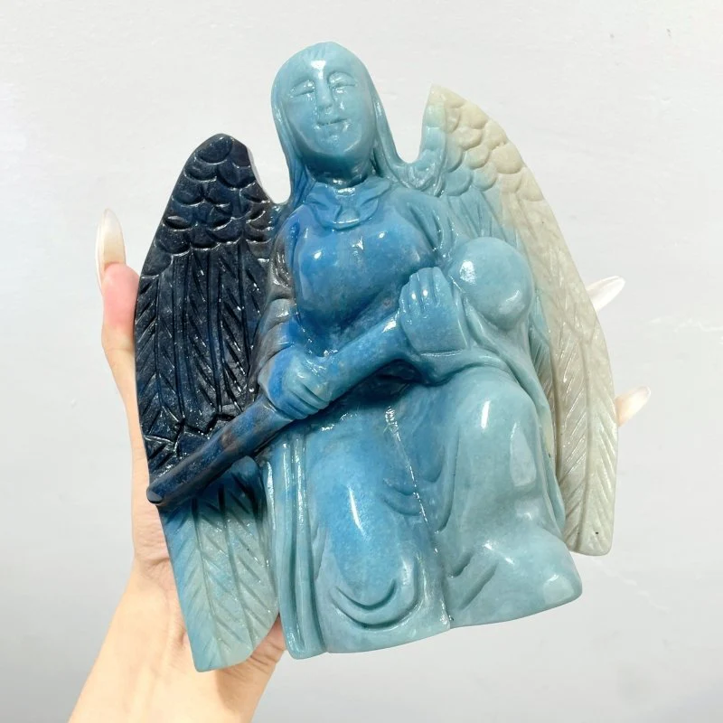 Trolleite Angel Woman Large Carving - Image 3