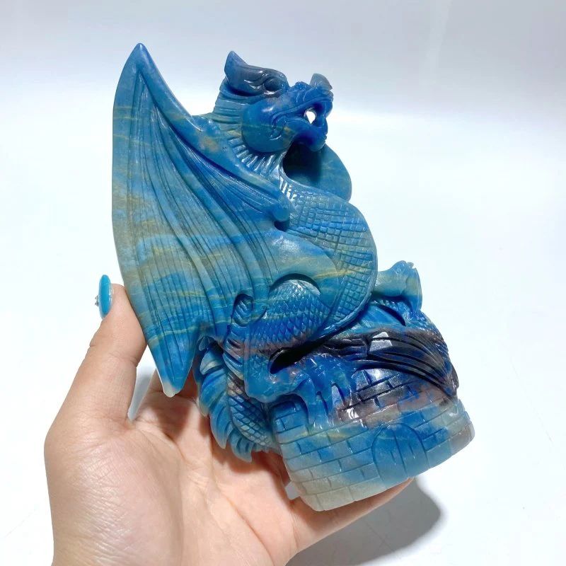 Trolleite Flying Dragon Carving - Image 4