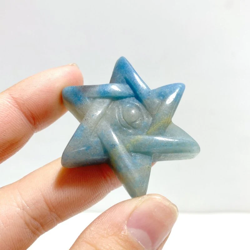 11 Pieces Trolleite Evil Eye Star Carving Clearance - Image 4