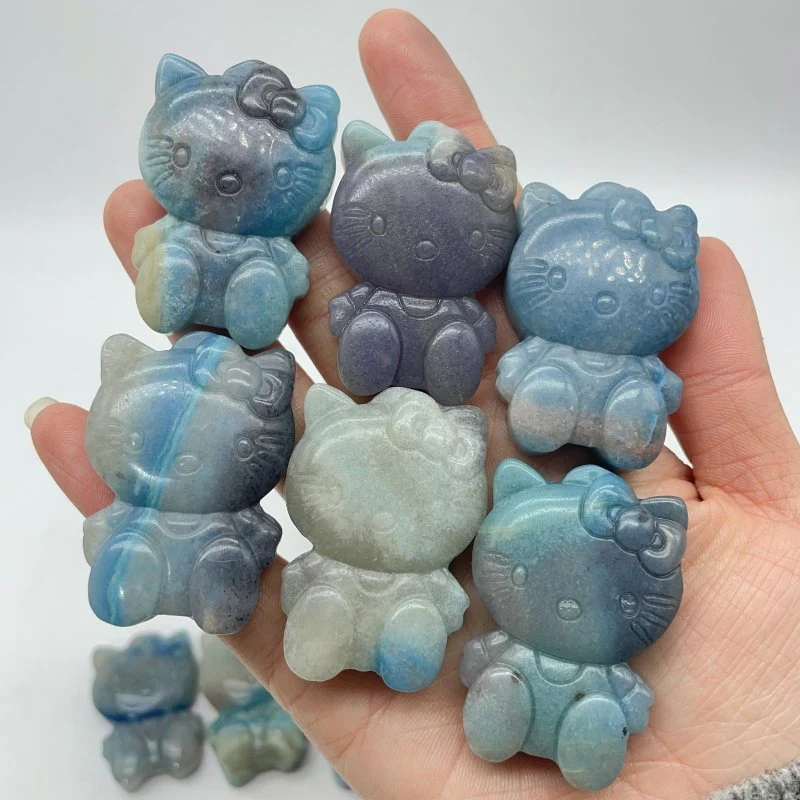 15 Pieces Trolleite Hello Kitty Crystal Carving - Image 4