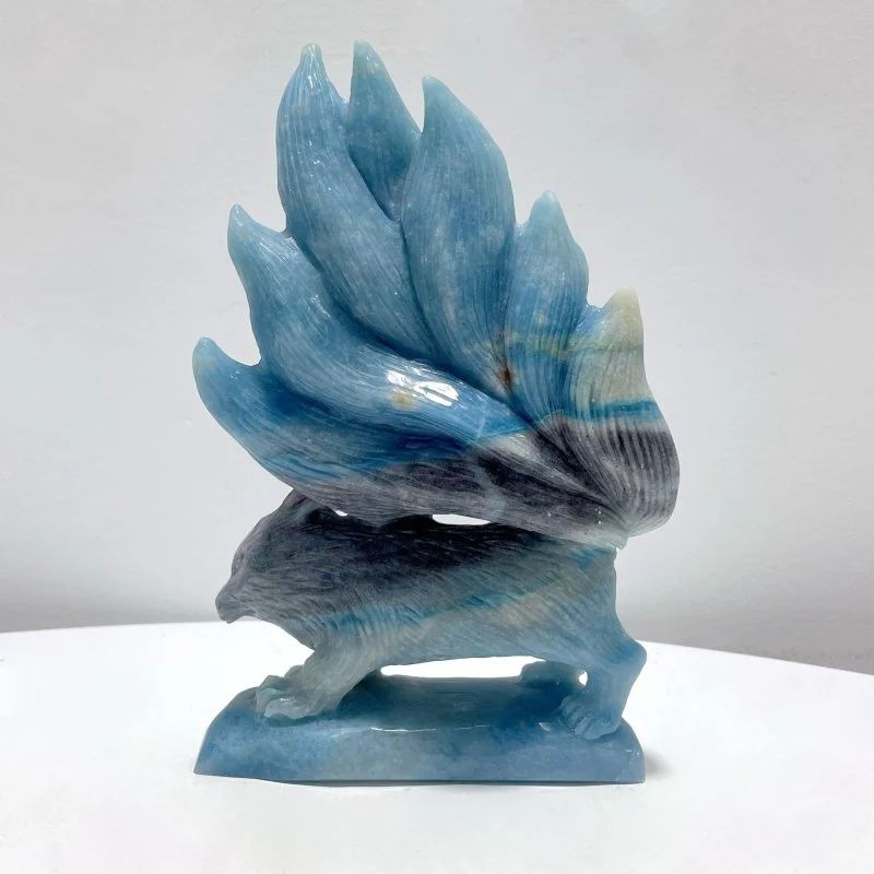 Trolleite Nine-tailed Fox Carving - Image 3