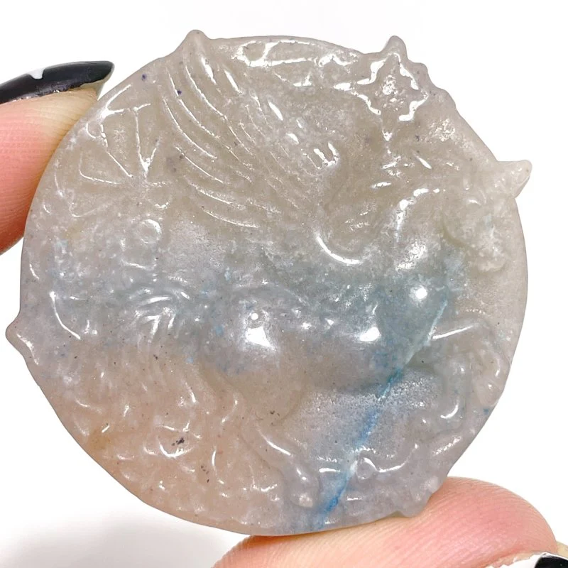 12 Pieces Trolleite Pegagus Crystal Carving Clearance