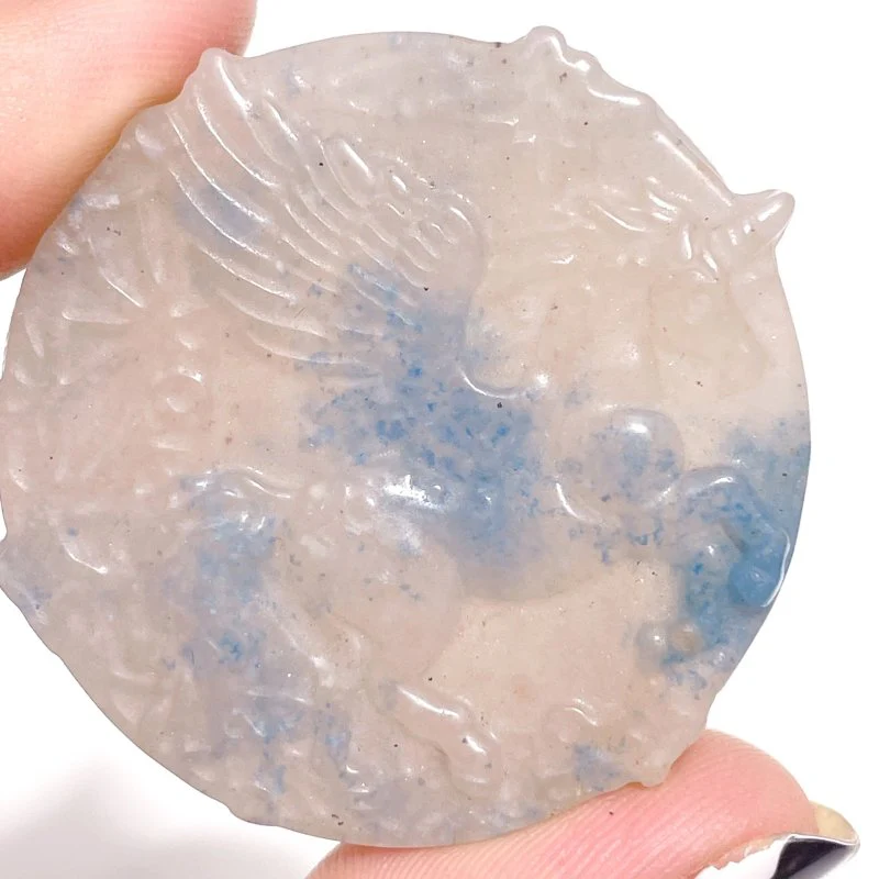 12 Pieces Trolleite Pegagus Crystal Carving Clearance - Image 4