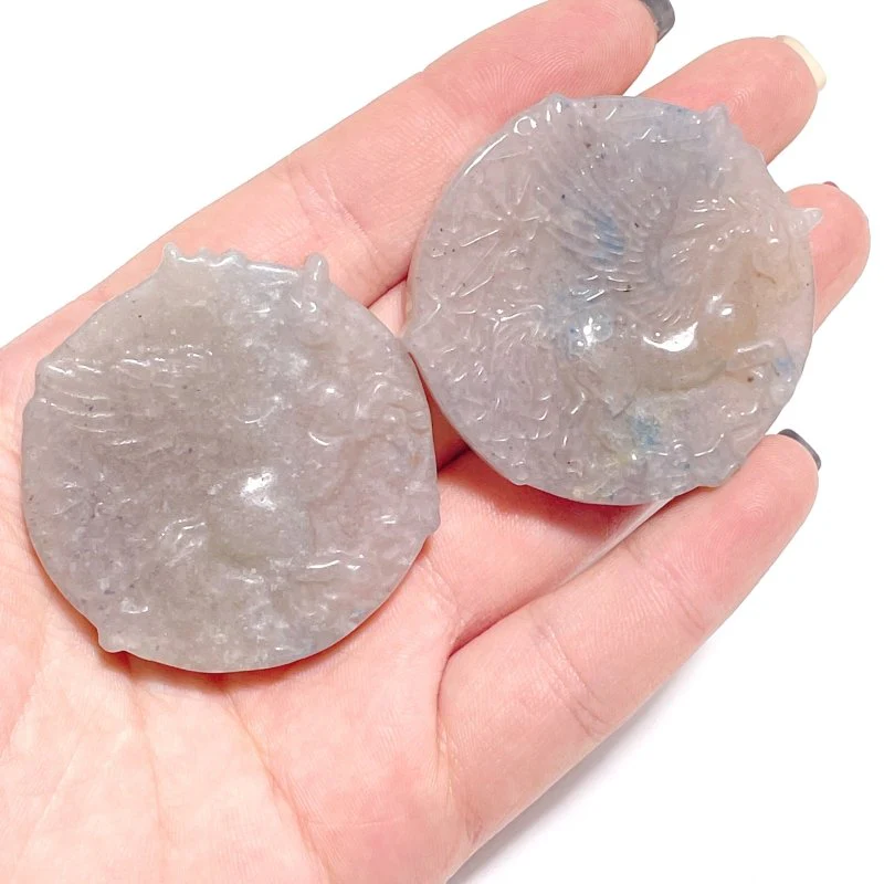 12 Pieces Trolleite Pegagus Crystal Carving Clearance - Image 6