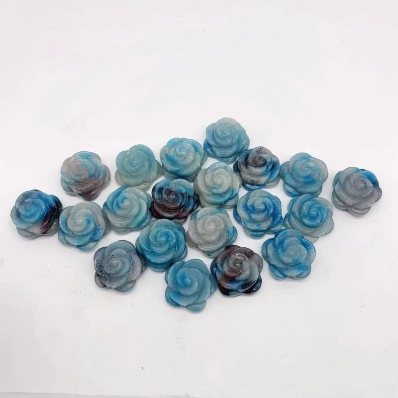 Trolleite Rose Flower Carving Crystal Wholesale - Image 2