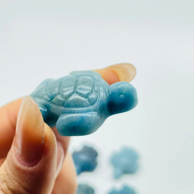 Beautiful Trolleite Sea Turtle Carving Wholesale - Image 2