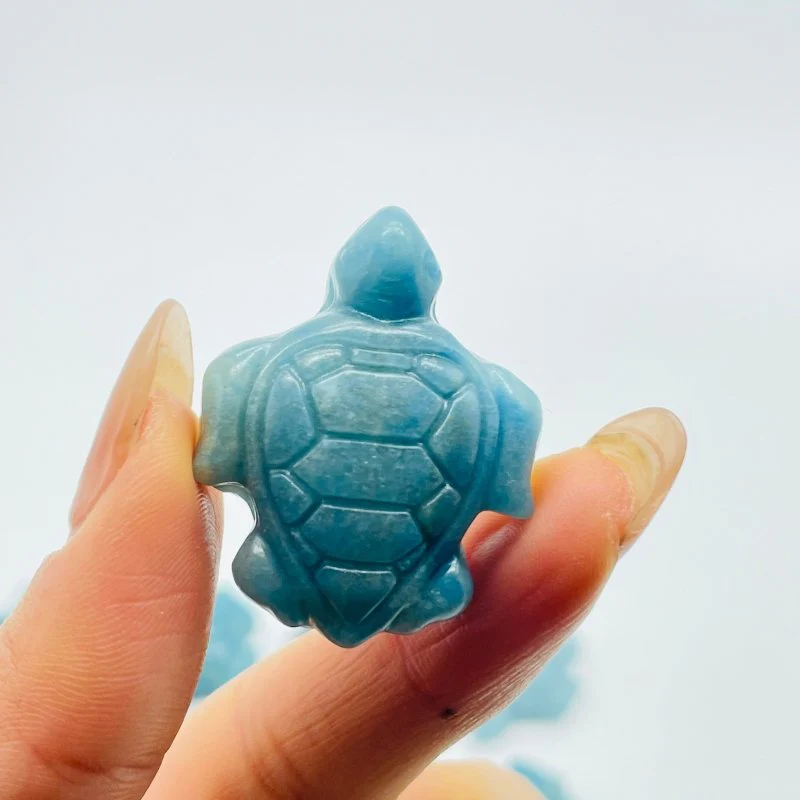 Beautiful Trolleite Sea Turtle Carving Wholesale - Image 3