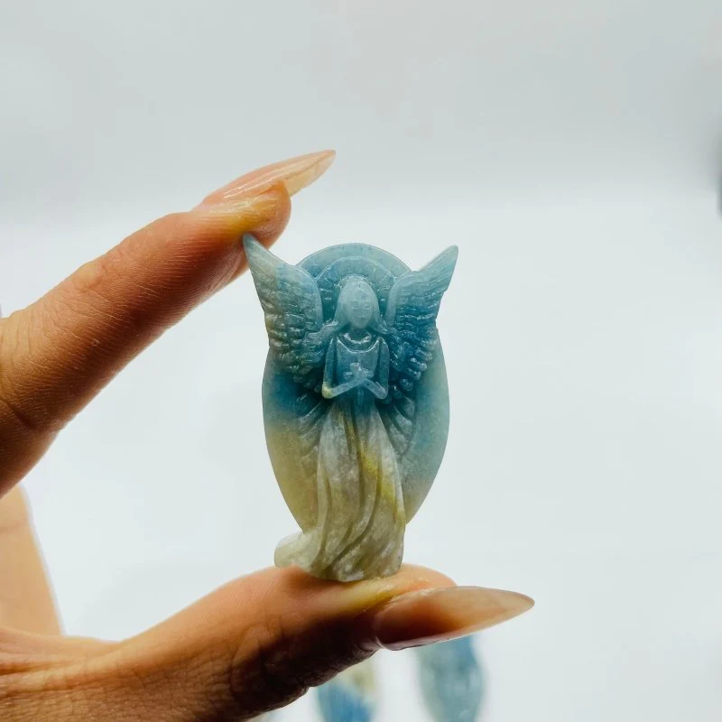 Trolleite Stone Angel Carving Wholesale - Image 5