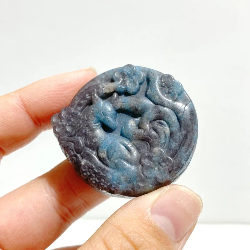 20 Pieces Trolleite Stone Deer Carving Clearance - Image 4