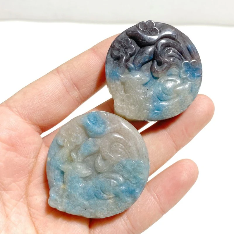 20 Pieces Trolleite Stone Deer Carving Clearance - Image 5