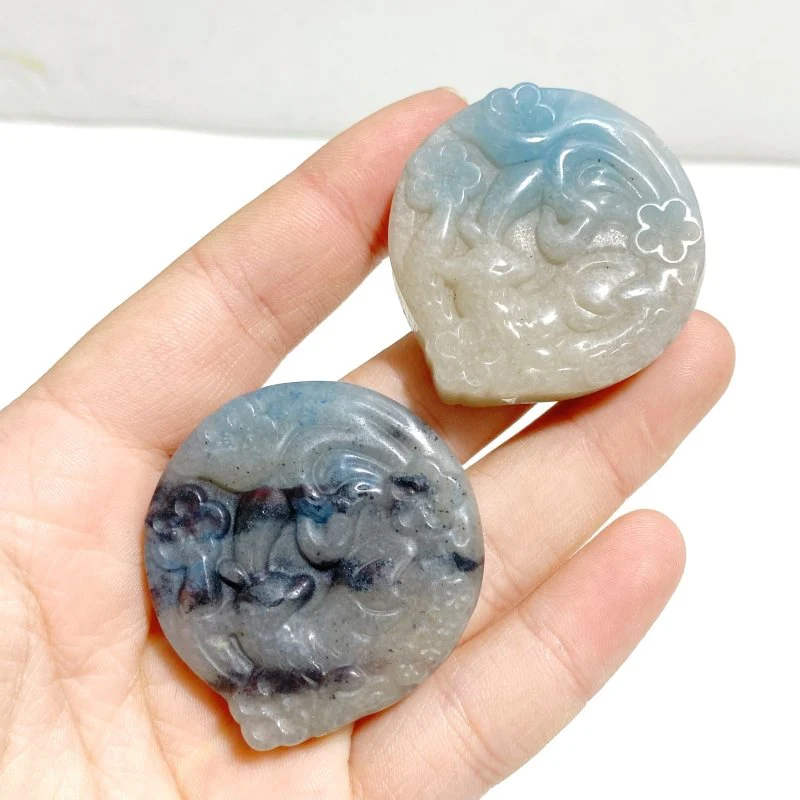 20 Pieces Trolleite Stone Deer Carving Clearance - Image 7